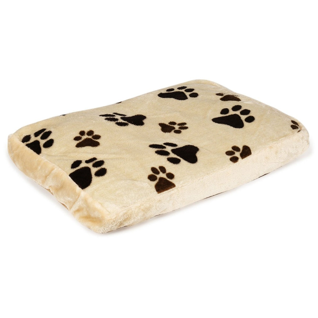 Trixie Hondenkussen Gino Pootprint Beige / Lichtbruin 60X40X99 CM