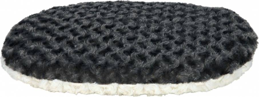 Trixie Ovaal Kussen Kaline Grijs/wit 64X41 CM