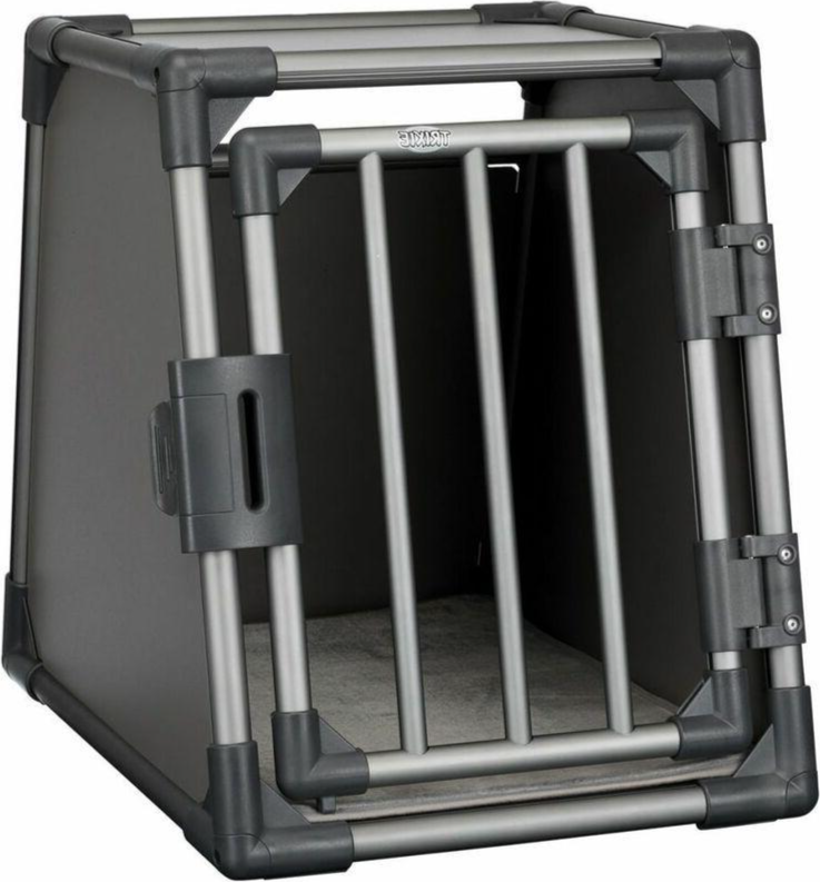 Trixie Vervoersbox Aluminium Grafiet S 61X48X56 CM