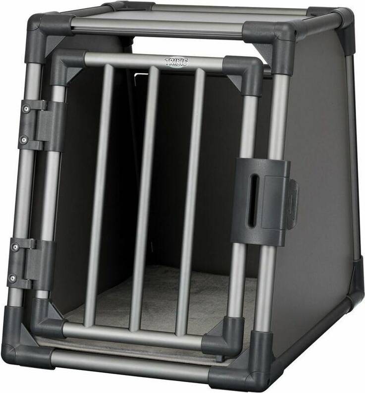 Trixie Vervoersbox Aluminium Grafiet S 61X48X56 CM