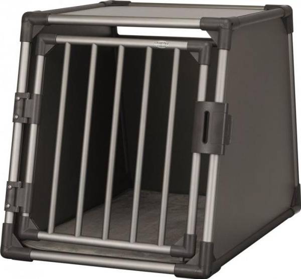Trixie Vervoersbox Aluminium Grafiet M-L: 86X61X65 CM