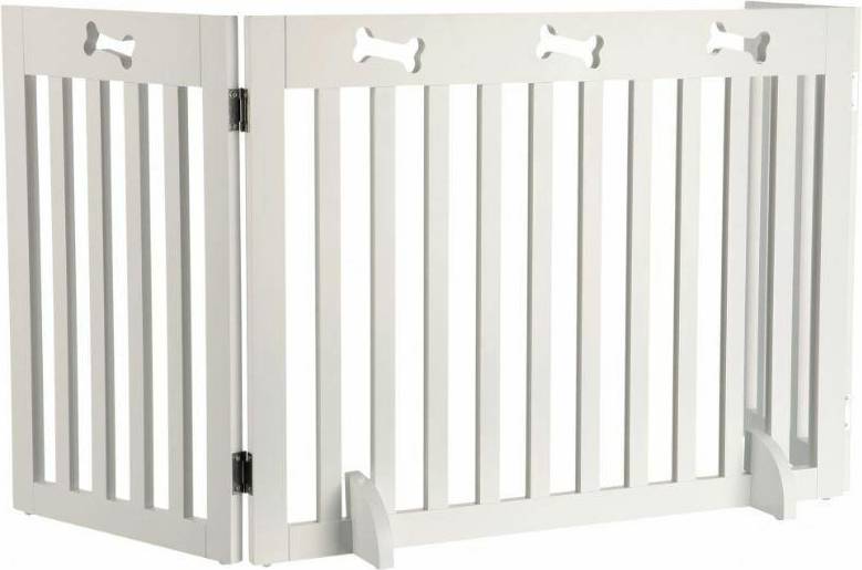 Trixie Afsluithek Wit 3 Panelen 82-124X61 CM