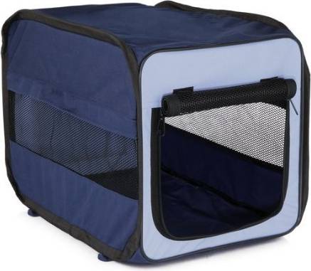 Trixie Reismand Twister Opvouwbaar Donkerblauw / Lichtblauw 45X45X64 CM