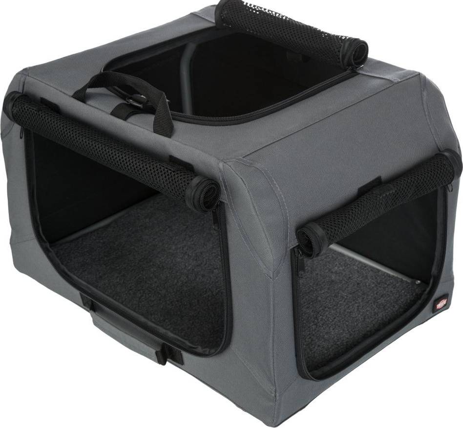 Trixie Soft Kennel Easy Reisbench Grijs 95X69X63 CM