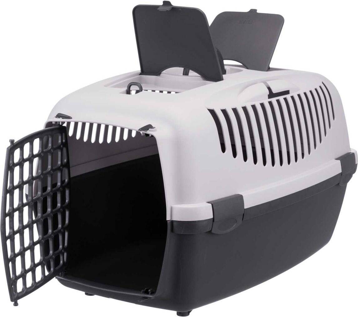 Trixie Reismand Capri Lichtgrijs / Donkergrijs 40X38X61 CM