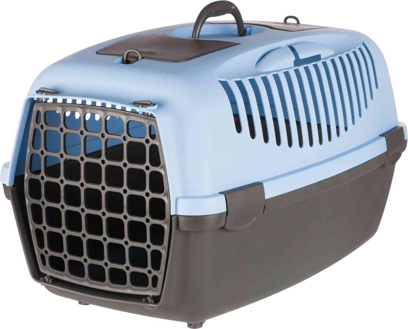 Trixie Reismand Capri Donkergrijs / Pastelblauw 40X38X61 CM