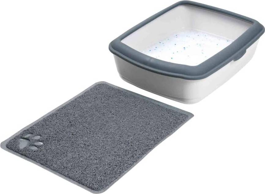 Trixie Schoonloopmat Voor Kattenbak Antraciet 45X37 CM