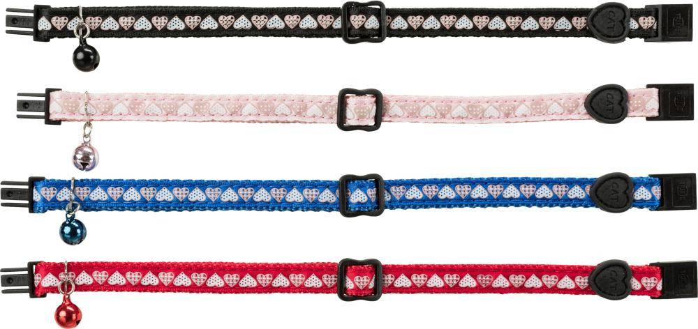 Trixie Halsband Kat Print Hart Assorti 4 ST