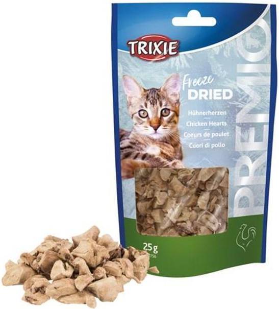 Trixie Premio Freeze Dried Kippenharten 25 GR