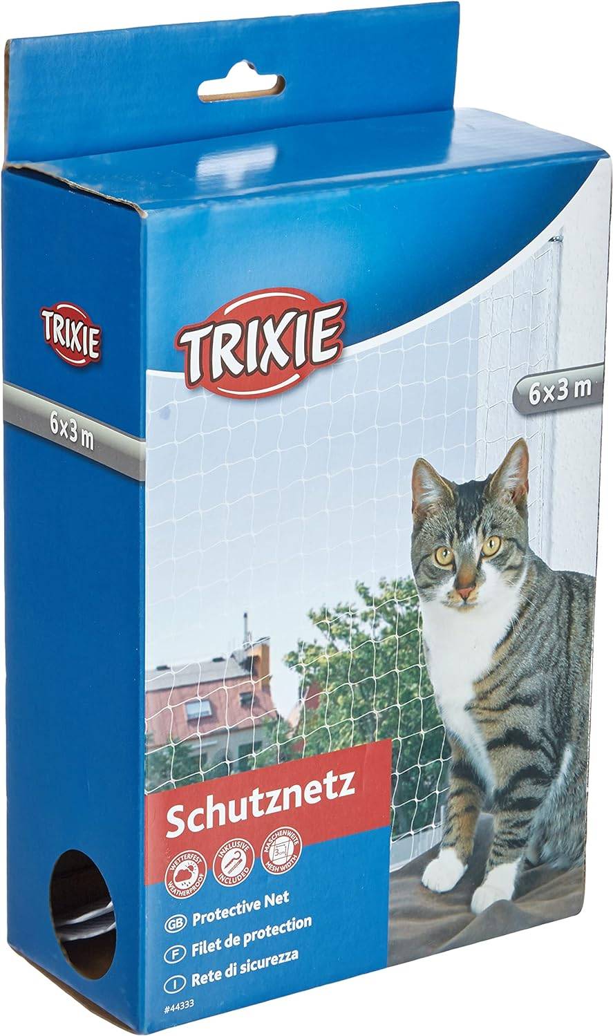 Trixie Kattenbeschermnet Transparant 6X3 MTR