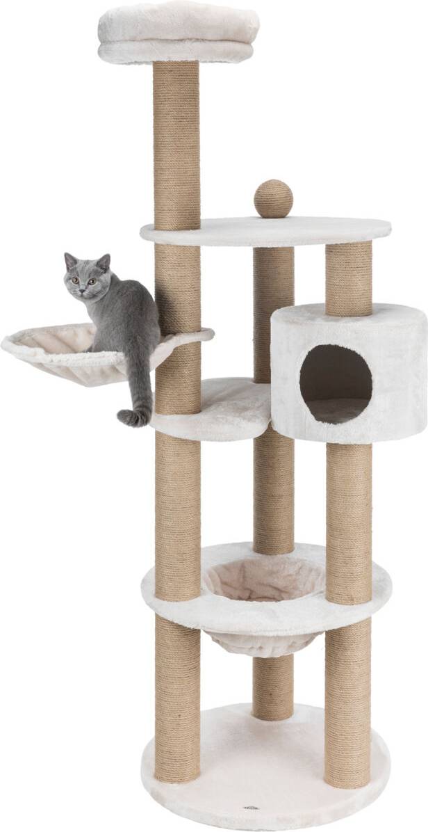 Trixie Krabpaal Nigella Lichtgrijs 60X60X177 CM