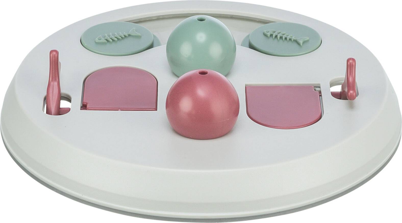 Trixie Cat Activity Flip Board Bes / Roze / Lichtgrijs 23X23 CM