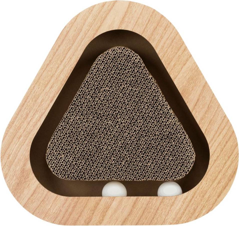 Trixie Krabplank Karton Met 2 Ballen 36X36X5 CM