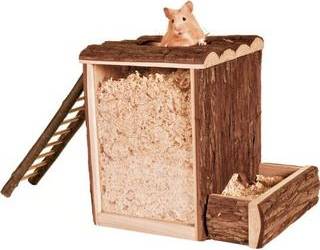 Trixie Natural Living Speel- en Graaftoren Hamster 25X20X24 CM