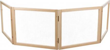 Trixie Indoor Ren 4 Panelen Hout 60-240X50 CM