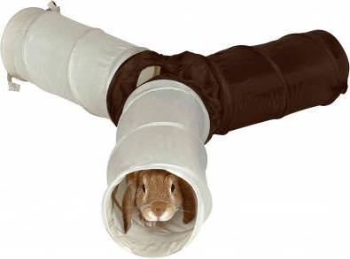 Trixie Speeltunnel Konijn 3-Weg Assorti 47X18 CM