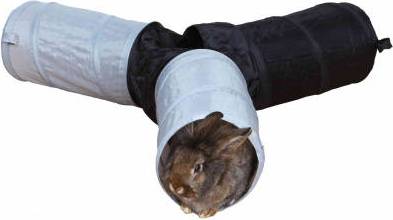 Trixie Speeltunnel Konijn 3-Weg Assorti 47X18 CM