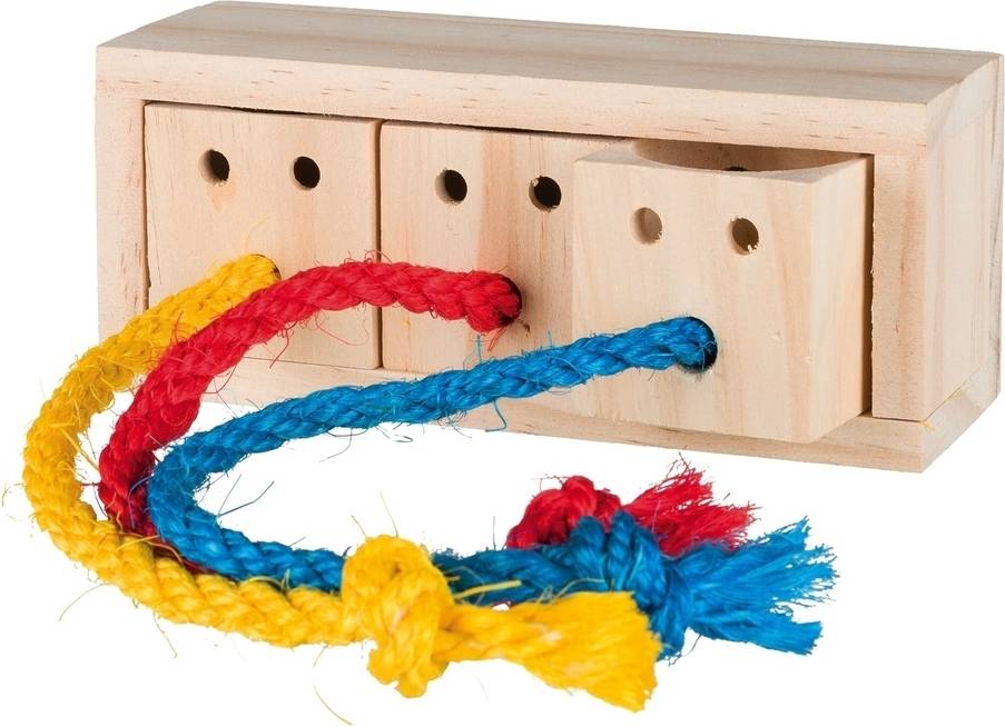 Trixie Snack Kubus Hout 16X6X7 CM