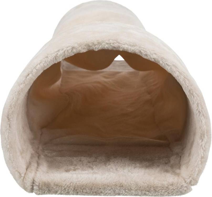 Trixie Speeltunnel Konijn / Cavia Pluche Beige 80X27X21 CM