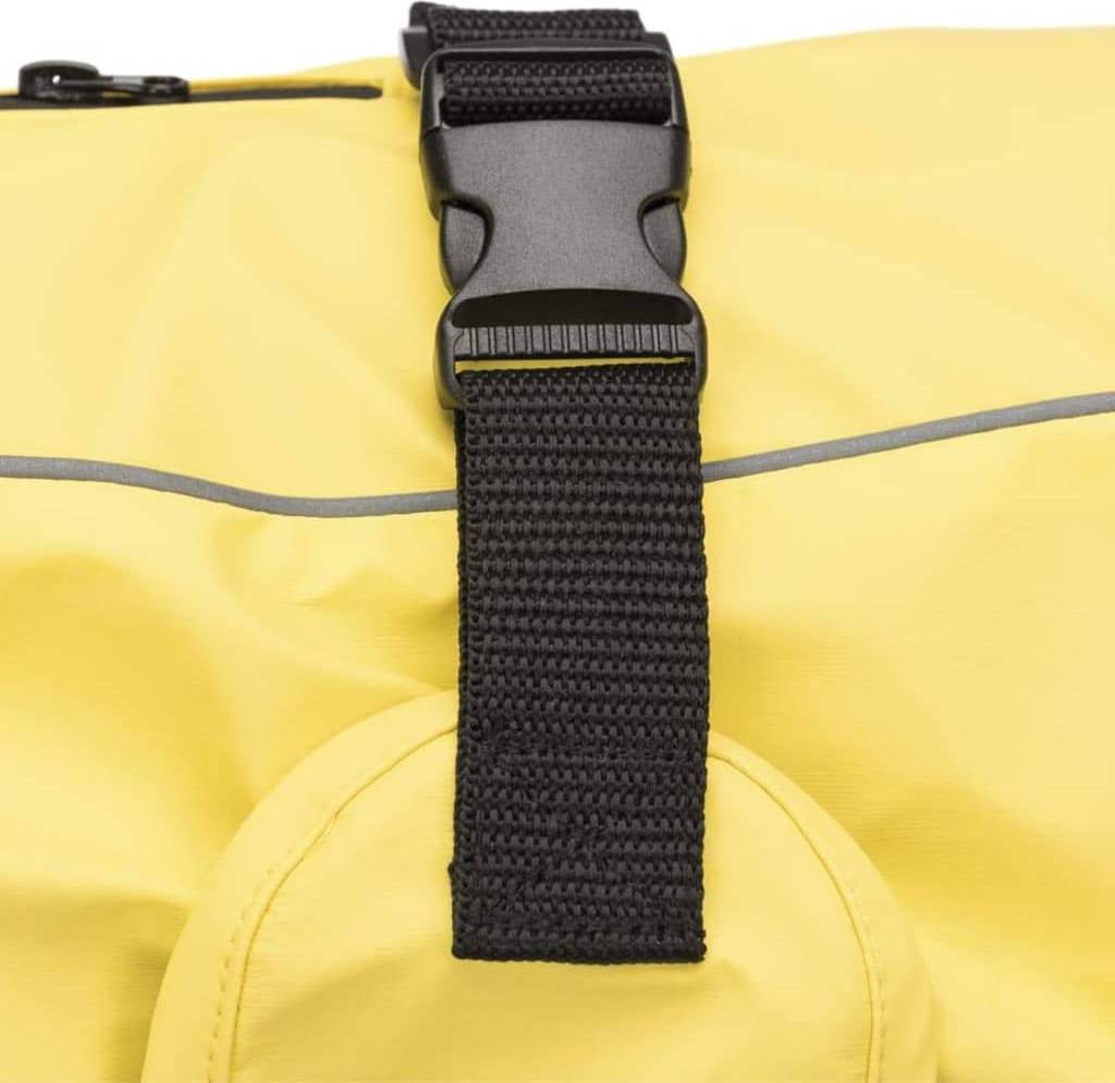 Trixie Regenjas Hond Vimy Geel RUG 35 CM BUIK 34-46 CM