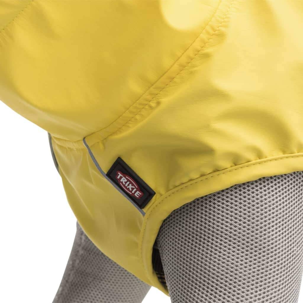 Trixie Regenjas Hond Vimy Geel RUG 40 CM BUIK 40-54 CM