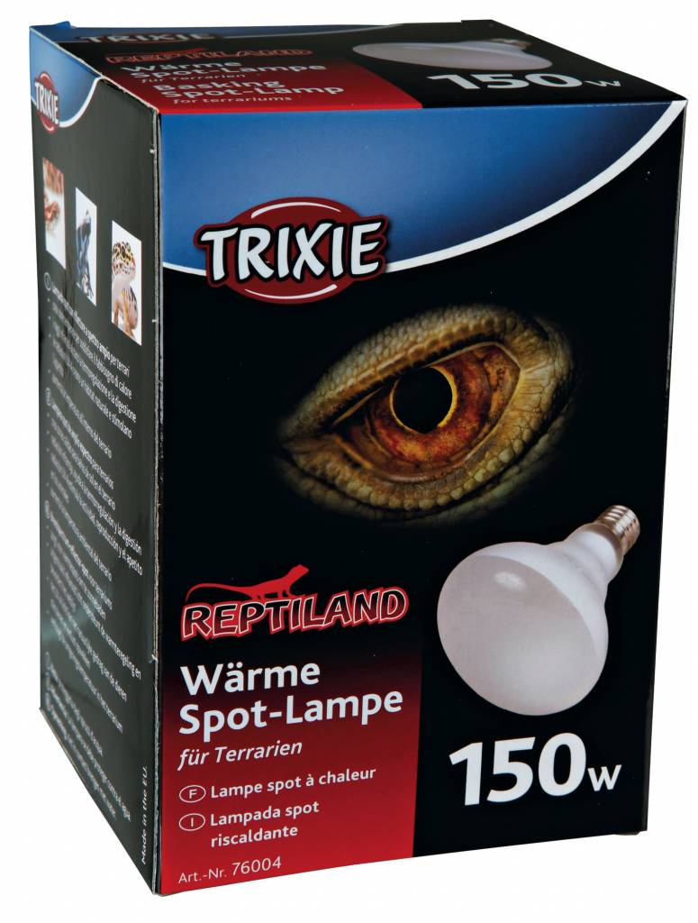 Trixie Reptiland Warmtelamp 150 WATT 9.5X9.5X13 CM 3 ST