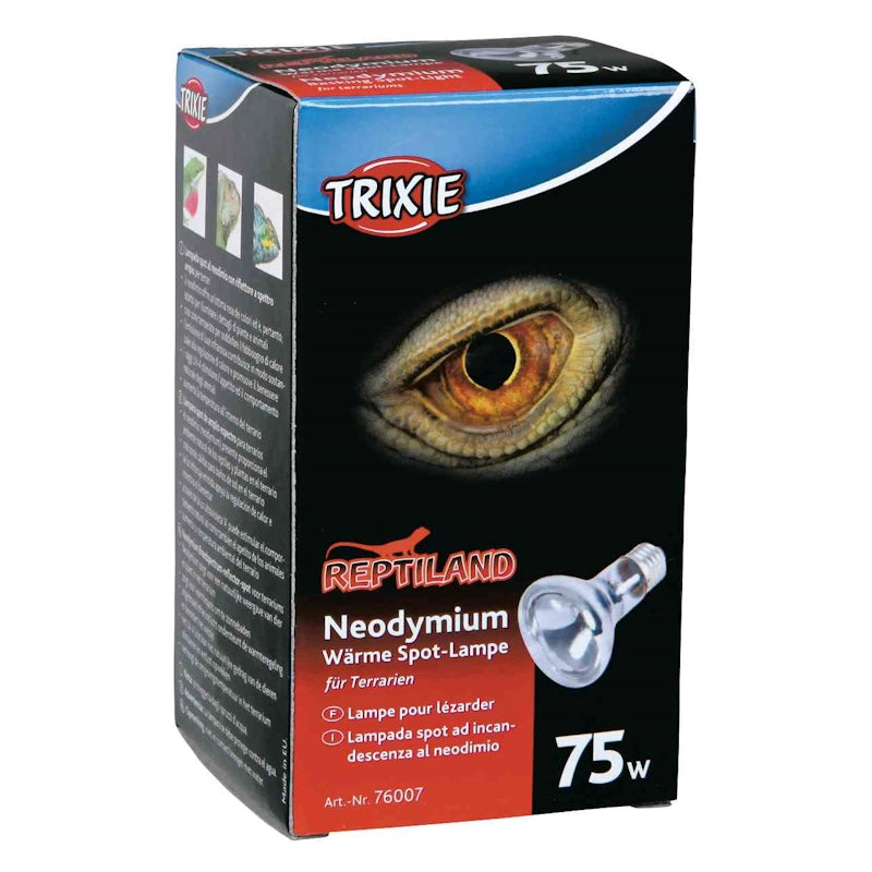 Trixie Reptiland Warmtelamp Neodymium 75 WATT 6.3X6.3X10 CM 3 ST