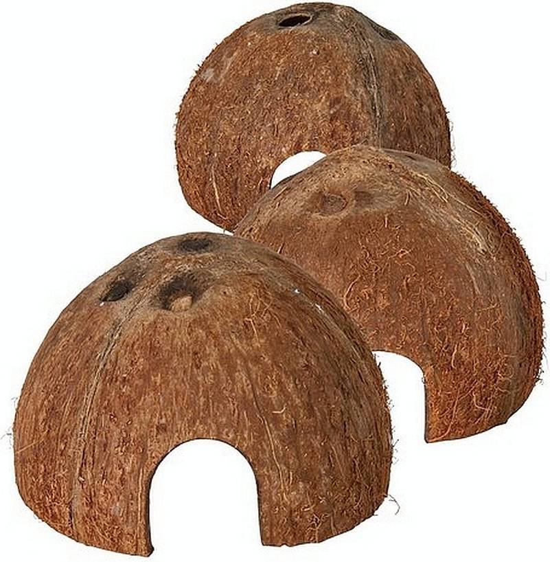 Trixie Reptiland Halve Kokosnoot 6X3 ST