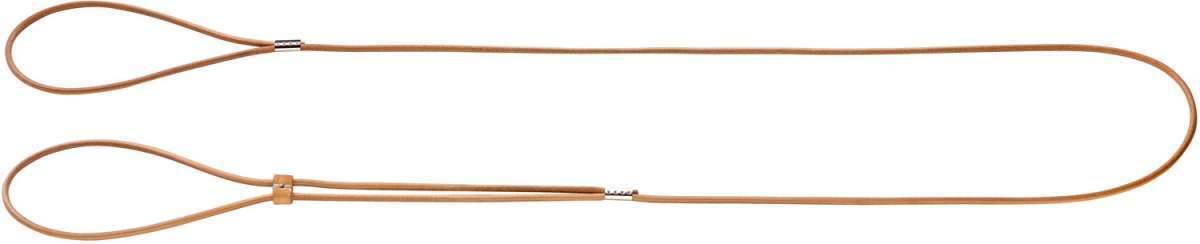 Hunter Showlijn Rond Leer Naturel 140X0.4 CM