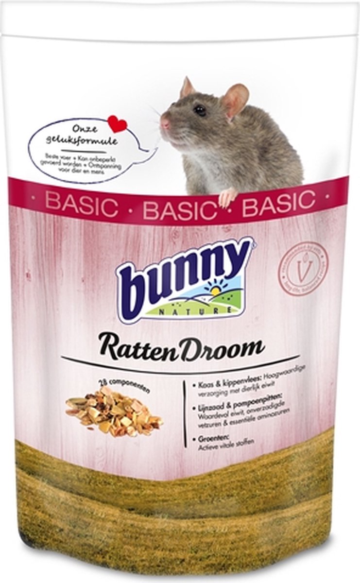 Bunny Nature Rattendroom Basic 500 GR