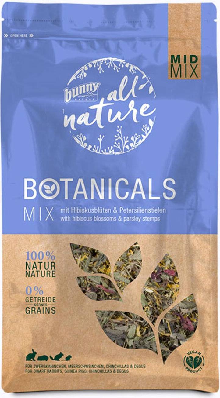 Bunny Nature Botanicals Midi Mix Hibiscusbloesem / Peterselie Stelen 150 GR