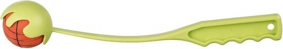 Trixie Werpstok Met Bal Oranje/limoen 6X30 CM 3 ST