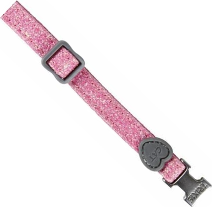 Trixie Halsband Kat Glitter Met Kunststof Sluiting Assorti 4 ST