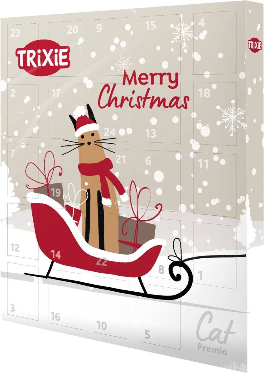 Trixie Adventskalender Premio Kat 37X3.5X24.5CM