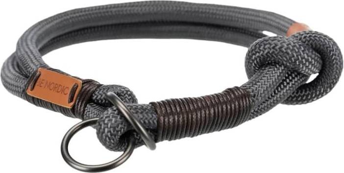 Trixie Halsband Hond Be Nordic Slip Halsband Donkergrijs / Bruin 45X0.8 CM