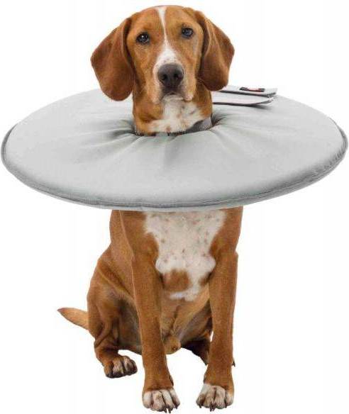 Trixie Beschermkraag Schuimrubber Grijs S 30-34X19.5 CM