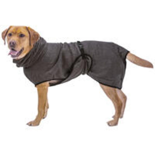 Trixie Badjas Hond Badstof Grijs 50 CM