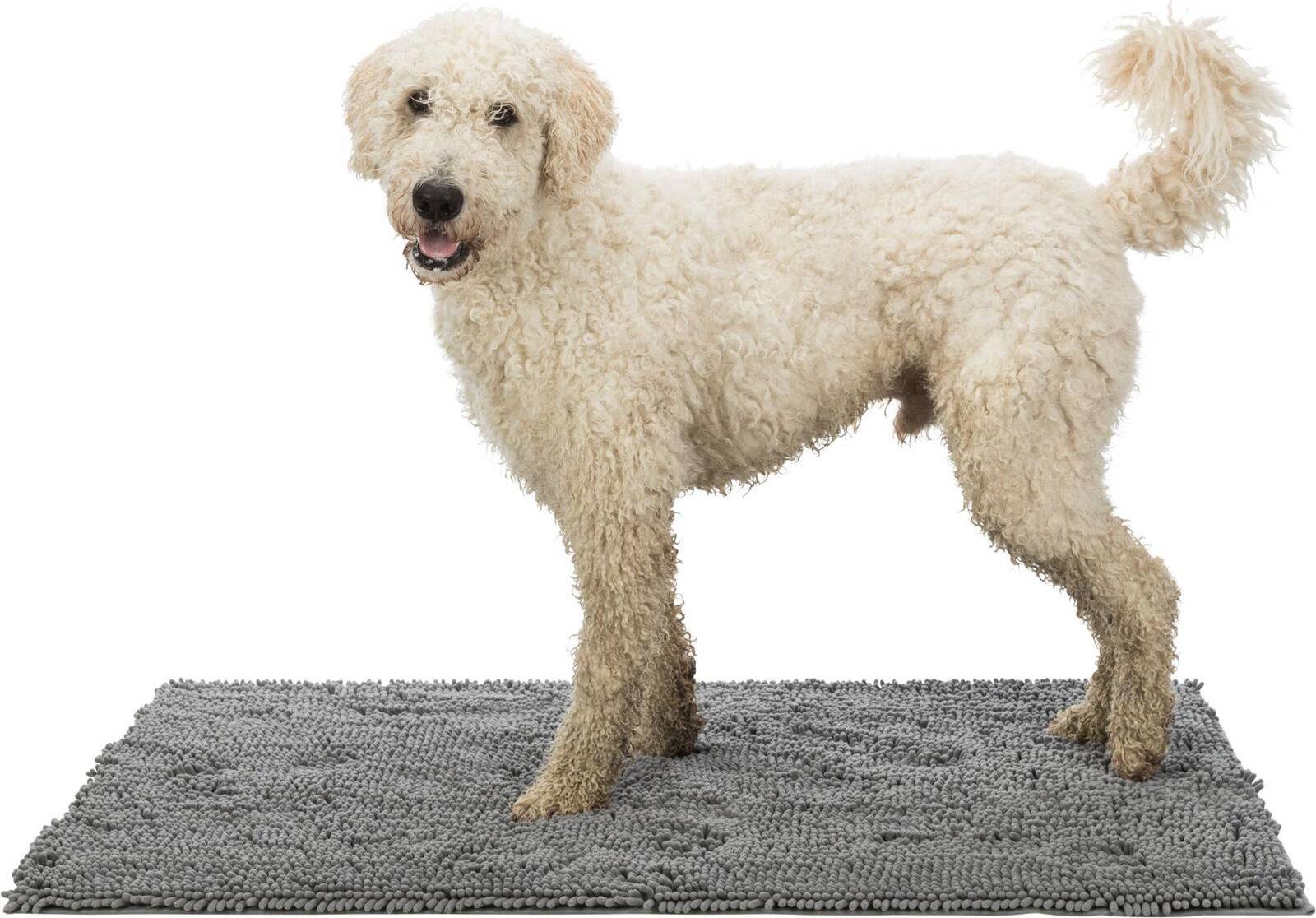 Trixie Schoonloopmat Waterdicht Grijs 120X80 CM