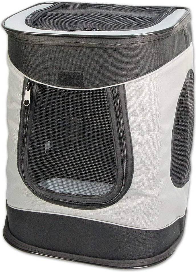 Trixie Hondentas Timon Zwart / Grijs 34X30X44 CM