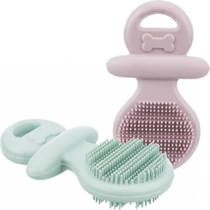 Trixie Junior Fopspeen Natuurrubber Assorti 9 CM