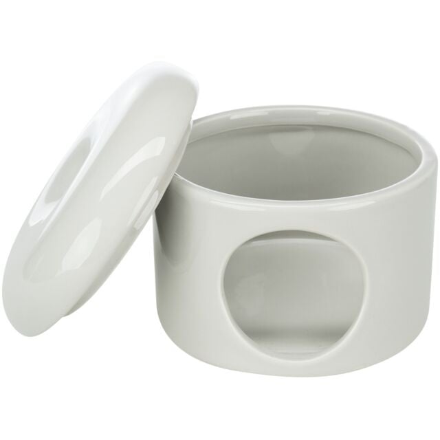 Trixie Speelhuis Muizen Met Deksel Keramiek Taupe 16X16X12 CM 3 ST