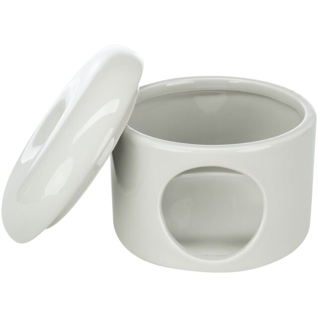 Trixie Speelhuis Muizen Met Deksel Keramiek Taupe 16X16X12 CM 3 ST