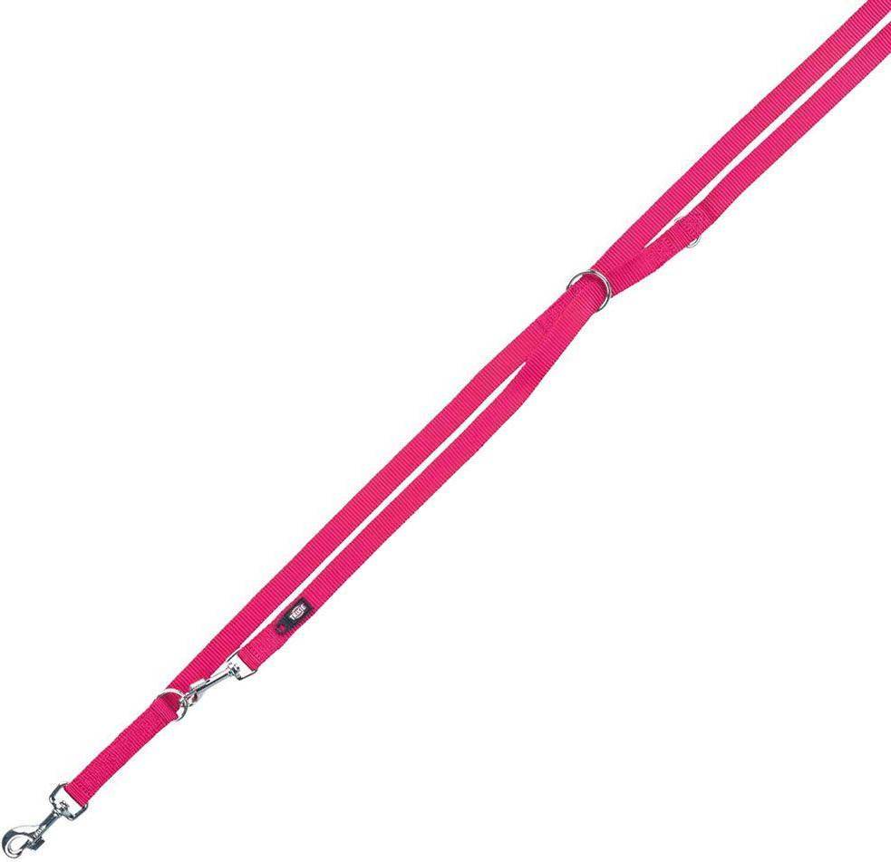 Trixie Hondenriem Premium Verstelbaar Nylon Fuchsia 200X1.5 CM