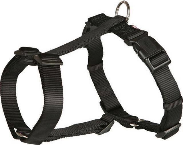 Trixie Hondentuig Premium H-Tuig Grijs 60-87X2.5 CM