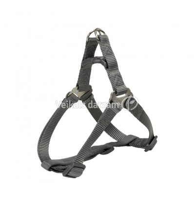 Trixie Hondentuig Premium One Touch Grijs 50-65X2 CM