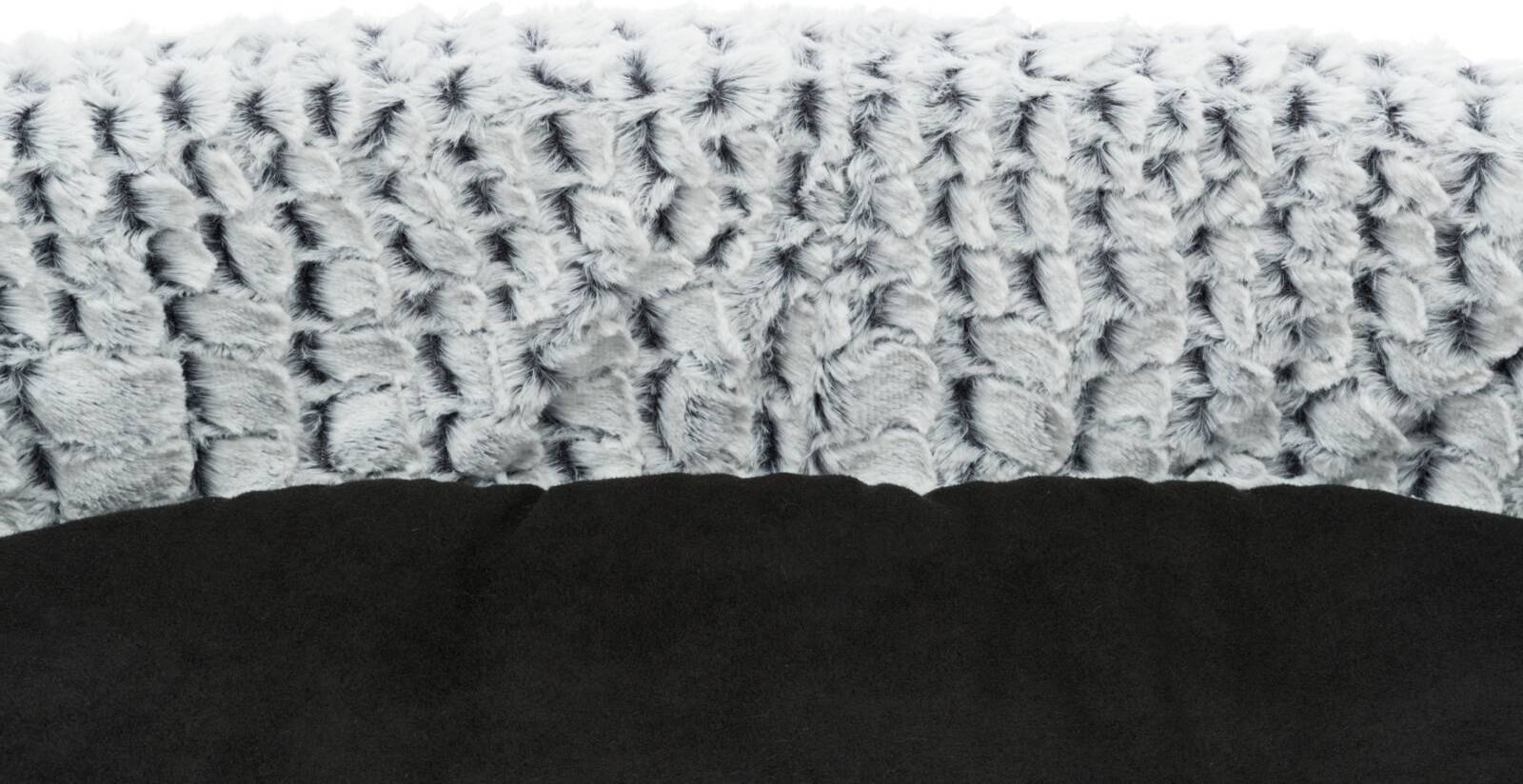 Trixie Hondenmand Lino Memoryfoam Zwart / Grijs 60X45 CM