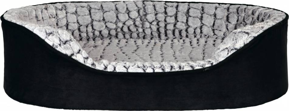 Trixie Hondenmand Lino Memoryfoam Zwart / Grijs 110X92 CM