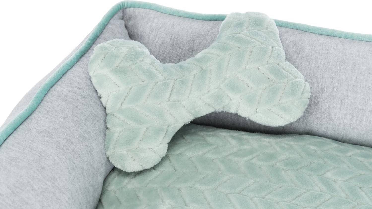 Trixie Junior Hondenmand Grijs / Mintgroen 50X40 CM