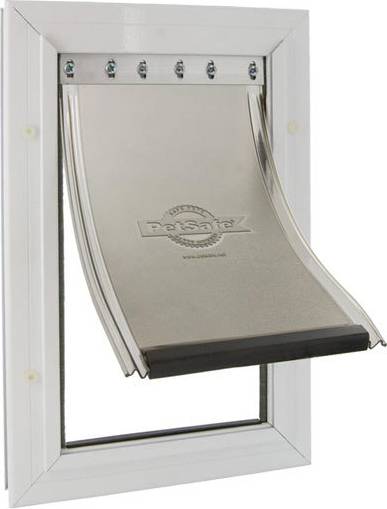 Petsafe Hondenluik Tot 18 Kg Aluminium Wit 620