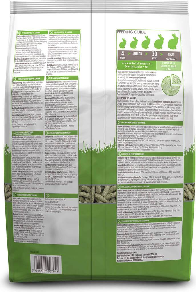 Supreme Science Selective Junior Rabbit 1.5 KG